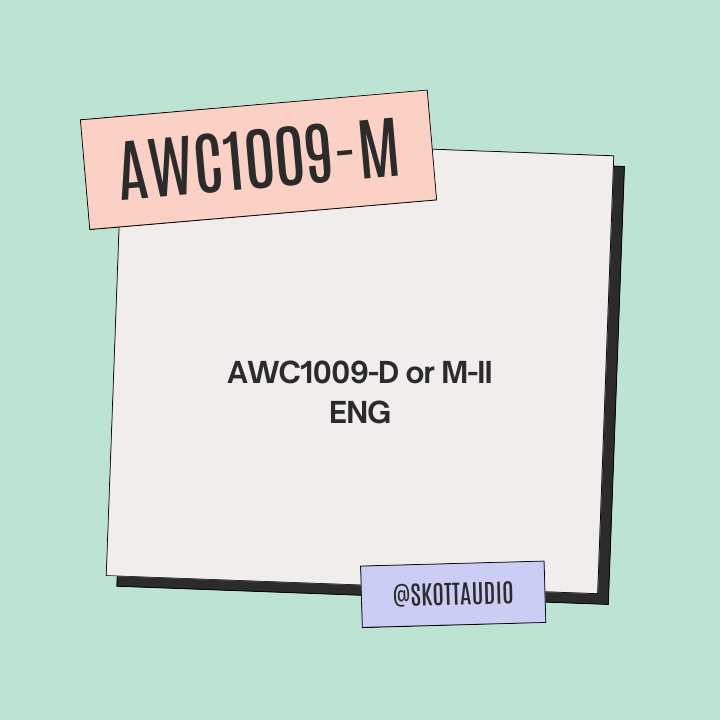 AWC1009-D ENG